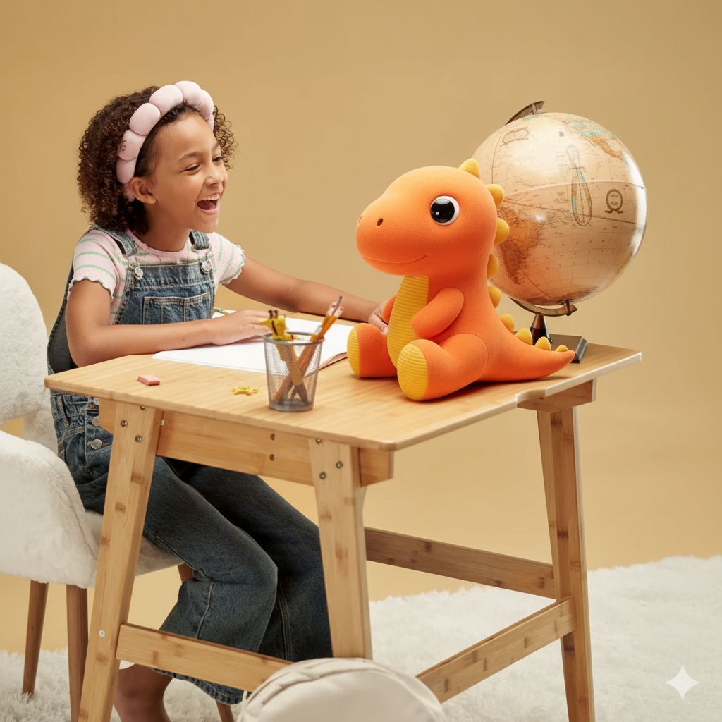 Child playing with Fuffy - 5 a 7 anos